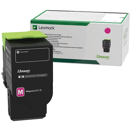 Lexmark Return Programme 2.3K Toner Cartridge Magenta C232HM0