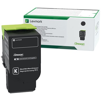 Lexmark Return Programme 6K Toner Cartridge Black C242XK0