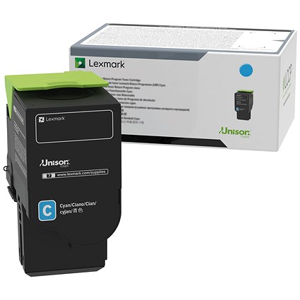 Lexmark C/CM2425 3.5K Toner Cartridge High Yield Cyan C240X20