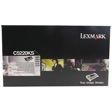 Lexmark C522 Return Programme 4K Toner Cartridge Black C5220KS