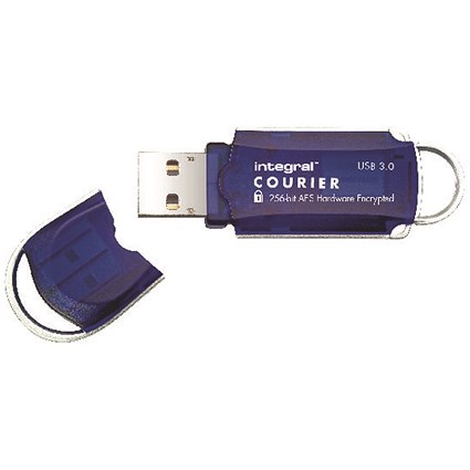 Integral Courier Encrypted USB 3.0 32GB Flash Drive
