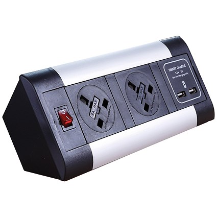 Impulse Desktop Power Module, With Smart Charge, Rectangle Impulse Desktop Power Module, With Smart Charge, Rectangle