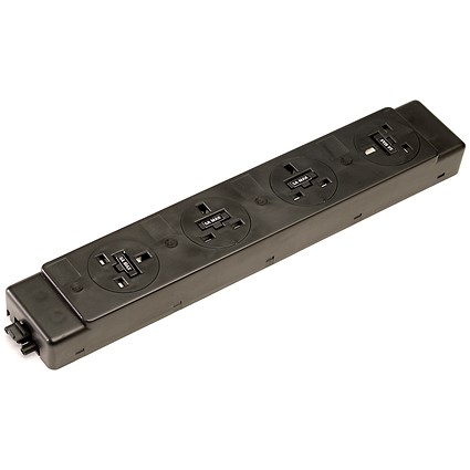 Impulse 4 x UK Sockets (5A), No Switches