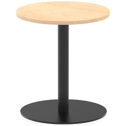 Italia Poseur Round Table, 600mm Wide, 720mm High, Maple Italia Poseur Round Table, 600mm Wide, 720mm High, Maple