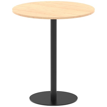 Italia Poseur Round Table, 1000mm Wide, 1145mm High, Maple Italia Poseur Round Table, 1000mm Wide, 1145mm High, Maple