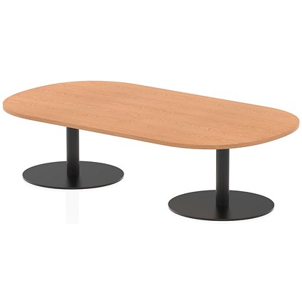 Italia Boardroom Coffee Table, 1800x1000x475mm, Oak