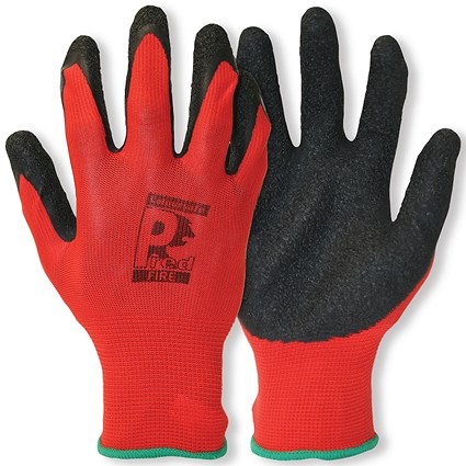 Pred Fire Work Gloves 1 Pair Red/Black 11 (Pack of 10)