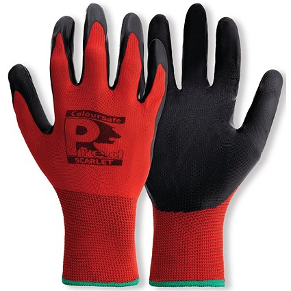 Pred Scarlet Cut A Safety Gloves 1 Pair Red/Black 11 (Pack of 10)