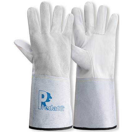 Predator Standard Tig Gauntlet 1 Pair White 10 (Pack of 10)