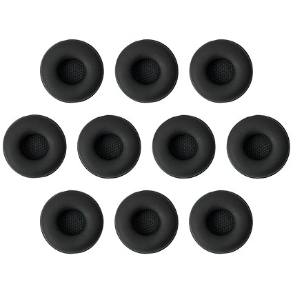 Jabra Biz 2400 II Leatherette Ear Cushions Medium (Pack of 10) 14101-48