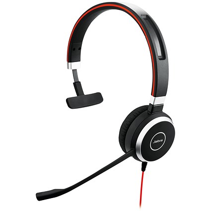 Jabra Evolve 40 Monaural USB-C Corded Headset Unified Communication Version 6393-829-289