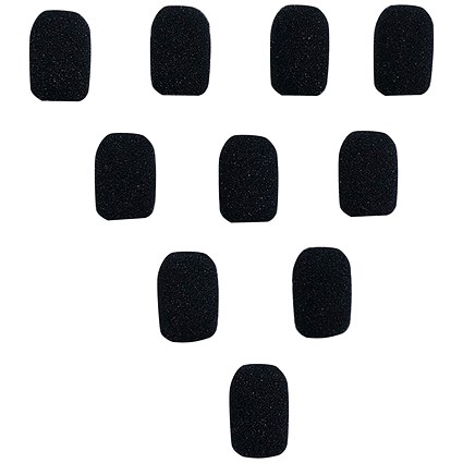 Jabra BlueParrot B450-XT and B350-XT Foam Microphone Covers (10 pack) 204227