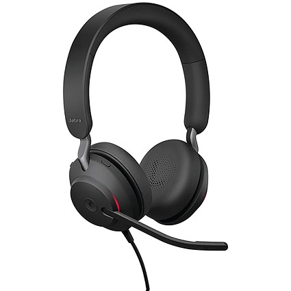Jabra Evolve2 40 USB-A MS Wired Stereo Headset 24089-999-999