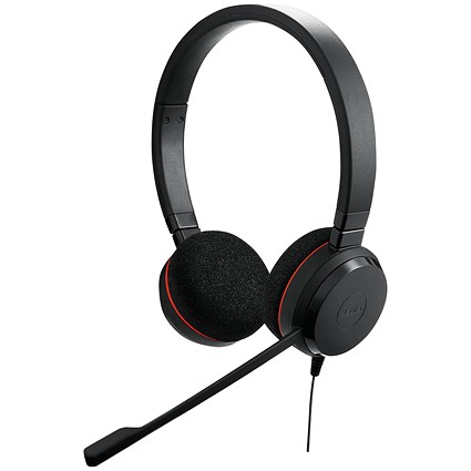 Jabra Evolve 20SE Stereo Binaural USB-C Corded Headset Unified Communication Version 4999-829-489