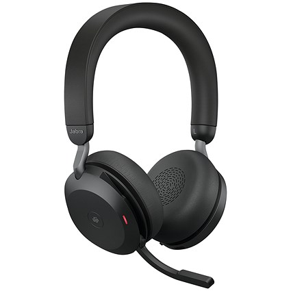 Jabra Evolve2 75 Stereo USB-A Headset Microsoft Teams Version Black 27599-999-999