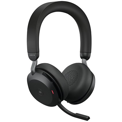 Jabra Evolve2 75 USB-A Unified Communication Stereo Headset Link 380A 27599-989-999