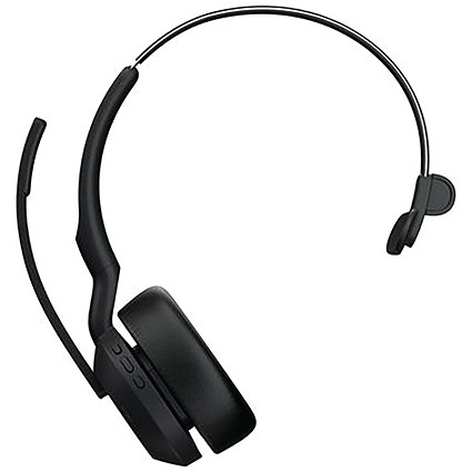 Jabra Evolve2 55 MS Mono Headset USB-A with Charging Stand 25599-899-989
