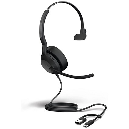 Jabra Evolve2 50 USB C/A MS Mono Headset 25089-899-799