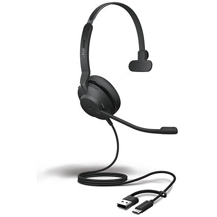 Jabra Evolve2 30SE USB C/A MS Mono Headset 23189-899-779 Jabra Evolve2 30SE USB C/A MS Mono Headset 23189-899-779