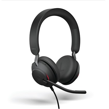 Jabra Evolve2 40 SE USB-C/A MS Stereo Headset 24189-999-799 Jabra Evolve2 40 SE USB-C/A MS Stereo Headset 24189-999-799