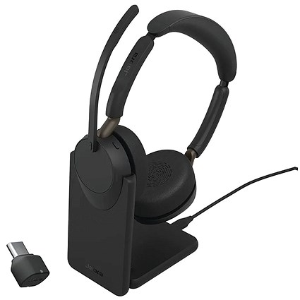 Jabra Evolve3 65 UC 390 Headset USB-C Stereo wth C/Stand 36599-989-889