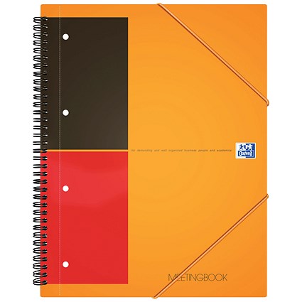 Oxford International Meeting Book, A4+, Ruled, 160 Pages Oxford International Meeting Book, A4+, Ruled, 160 Pages