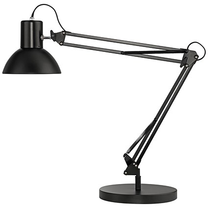 Unilux Success 66 Freestanding Desk Lamp Black