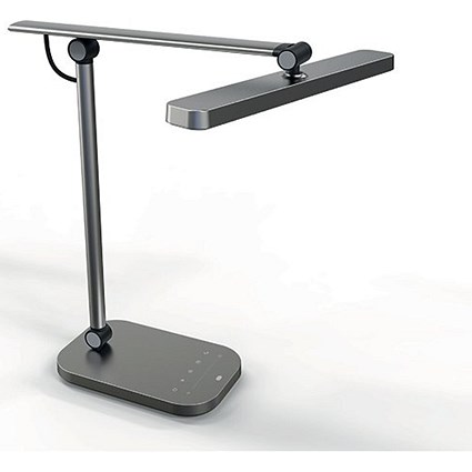 Unilux Pureline Desk Lamp, Grey Unilux Pureline Desk Lamp, Grey