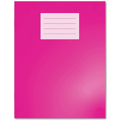 Hamelin Oxford Exercise Book 8mm Lined 80 Page 229x178mm Pink (Pack of 100)