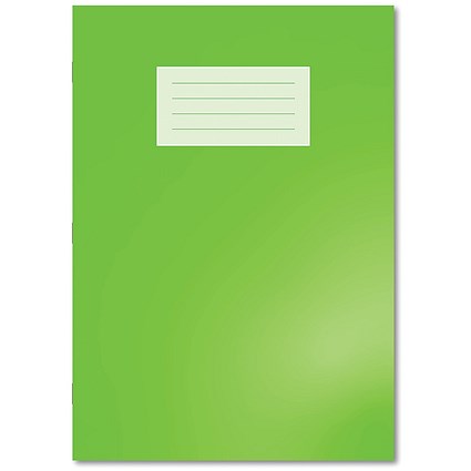 Hamelin Oxford Exercise Book 12mm Lined 80 Page A4 Light Green (Pack of 50)