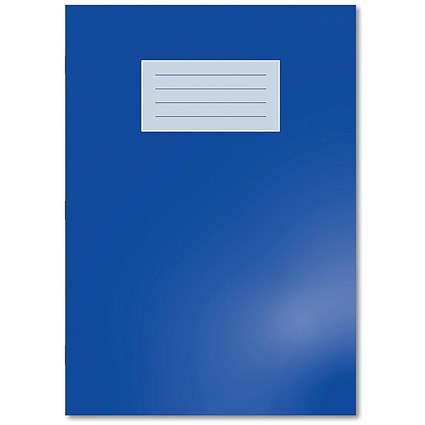Hamelin Oxford Exercise Book 8mm Lined 80 Page A4 Dark Blue (Pack of 50)