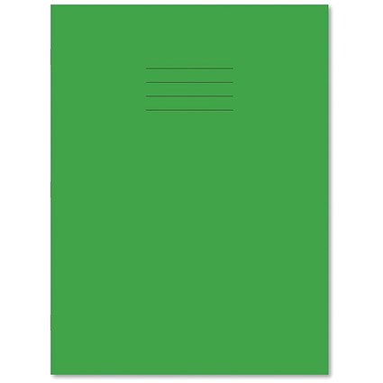 Hamelin Exercise Book 8mm Lined 80 Page A4+ Light Green (Pack of 50)