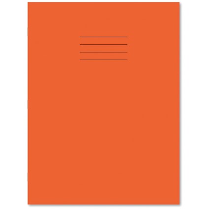 Hamelin Exercise Book 8mm Lined 80 Page A4+ Orange (Pack of 50)