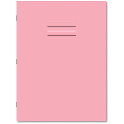 Hamelin Exercise Book 8mm Lined 80 Page A4+ Pink (Pack of 50)