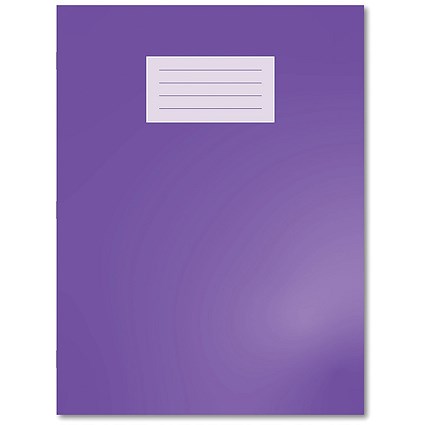 Hamelin Oxford Exercise Book 12mm Lined 80 Page A4+ Purple (Pack of 50)