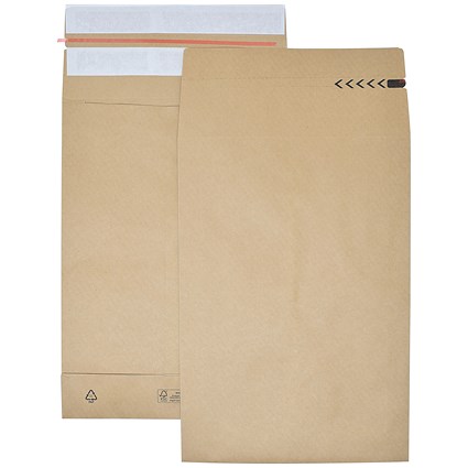 E-Green C4 Plus 50mm Gusset Peel and Seal Mailer (Pack of 250)