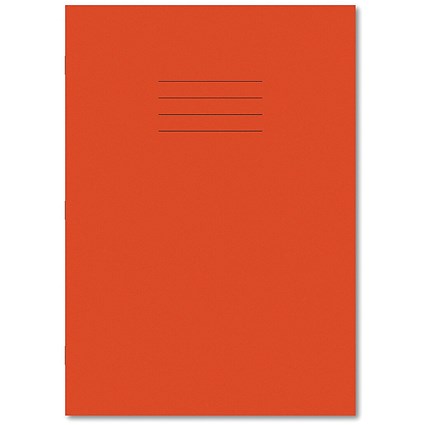 Hamelin Exercise Book 8mm Lined 80 Page A4 Orange (Pack of 50)