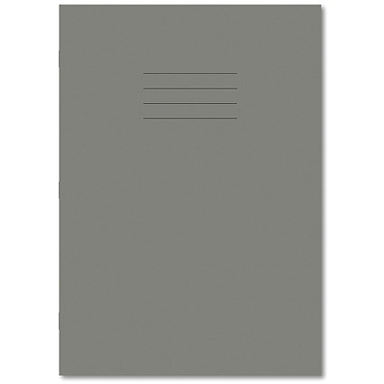Hamelin Exercise Book 8mm Lined 80 Page A4 Grey (Pack of 50)