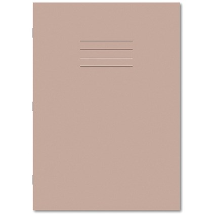 Hamelin Exercise Book 8mm Lined 80 Page A4 Buff (Pack of 50)