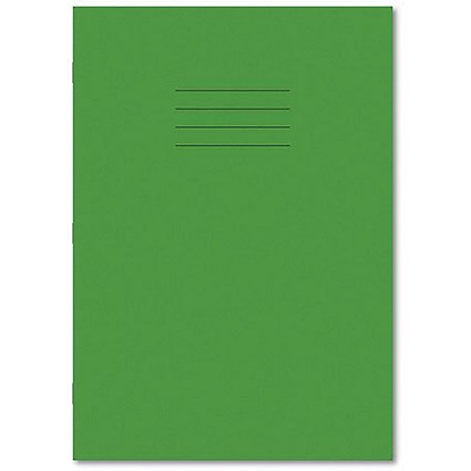 Hamelin Exercise Book 8mm Lined 64 Page A4 Light Green (Pack of 50)