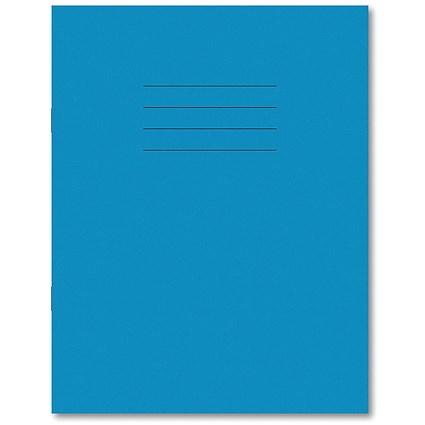 Hamelin Exercise Book 8mm Lined 80 Page 229x178mm Light Blue (Pack of 100)
