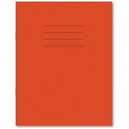 Hamelin Exercise Book 7mm Squared 80 Page 229x178mm Orange (Pack of 100)