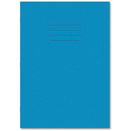 Hamelin Exercise Book 8mm Lined 80 Page A4 Light Blue (Pack of 50)