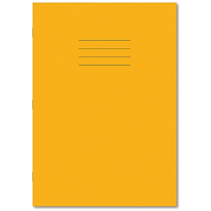 Hamelin Exercise Book 5mm Squared 80 Page A4 Yellow (Pack of 50)