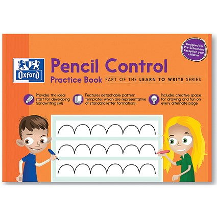 Hamelin Oxford Learn to Write Pencil Control Book 32 Page A4 (Pack of 100)
