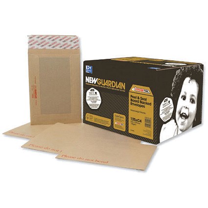 New Guardian Envelope 444x368mm Board Back Manilla (Pack of 50) C27726