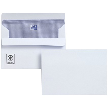 Plus Fabric C6 Wallet Envelopes, Press Seal, 120gsm, White, Pack of 500