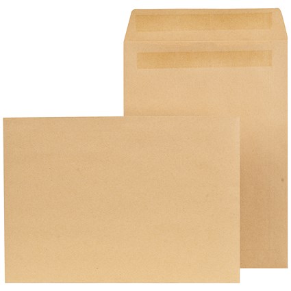 New Guardian C4 Pocket Envelopes, Manilla, Self Seal, 90gsm, Pack of 250