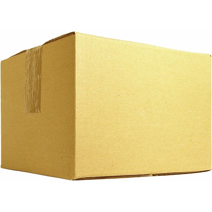 Single Wall Corrugated Dispatch Cartons, W330xD254xH178mm, Brown, Pack of 25 Single Wall Corrugated Dispatch Cartons, W330xD254xH178mm, Brown, Pack of 25