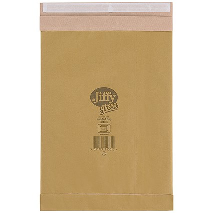 Jiffy No.5 Padded Bag, 245x381mm, Gold, Pack of 10